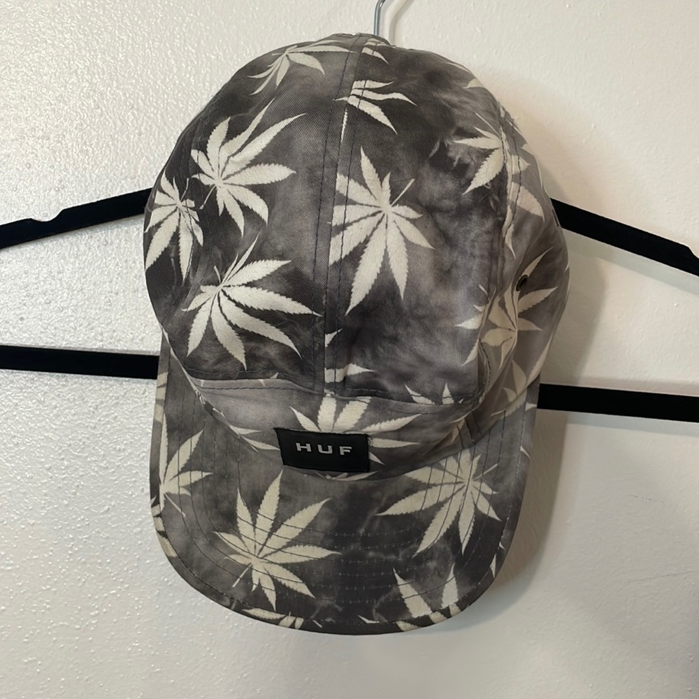 HUF 5 Panel Hat Black White Grey